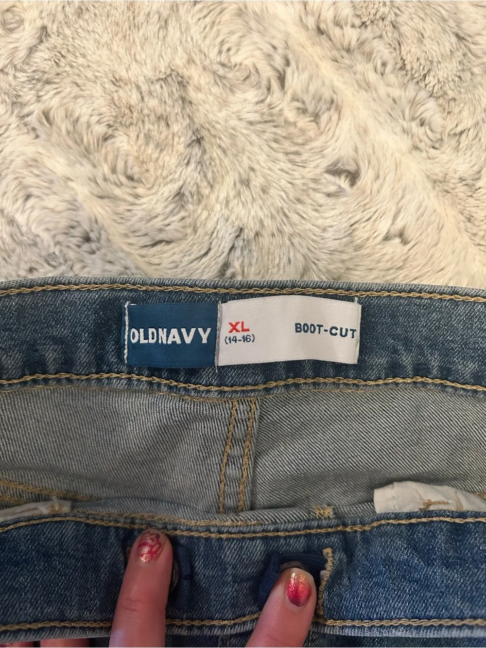 Old Navy Light Wash Girls Bootcut